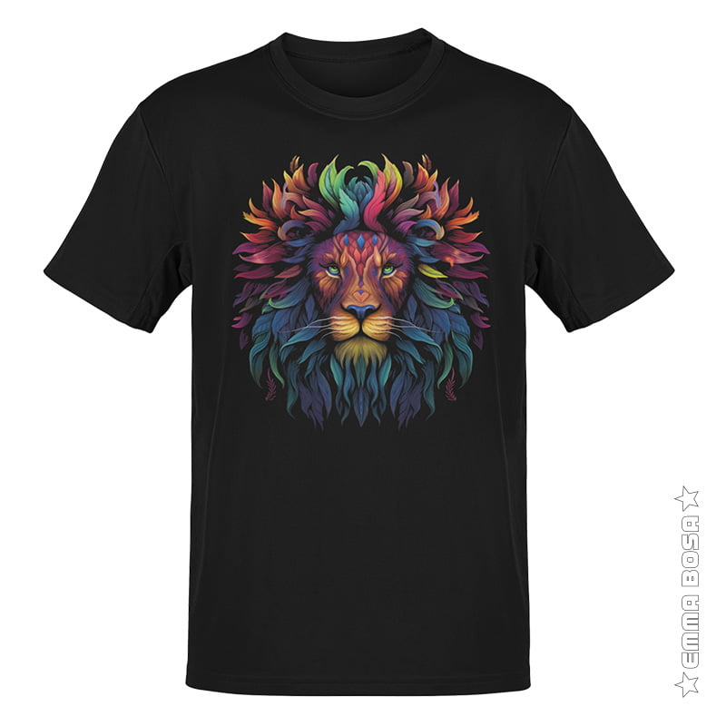 T-shirt Unisex Lion