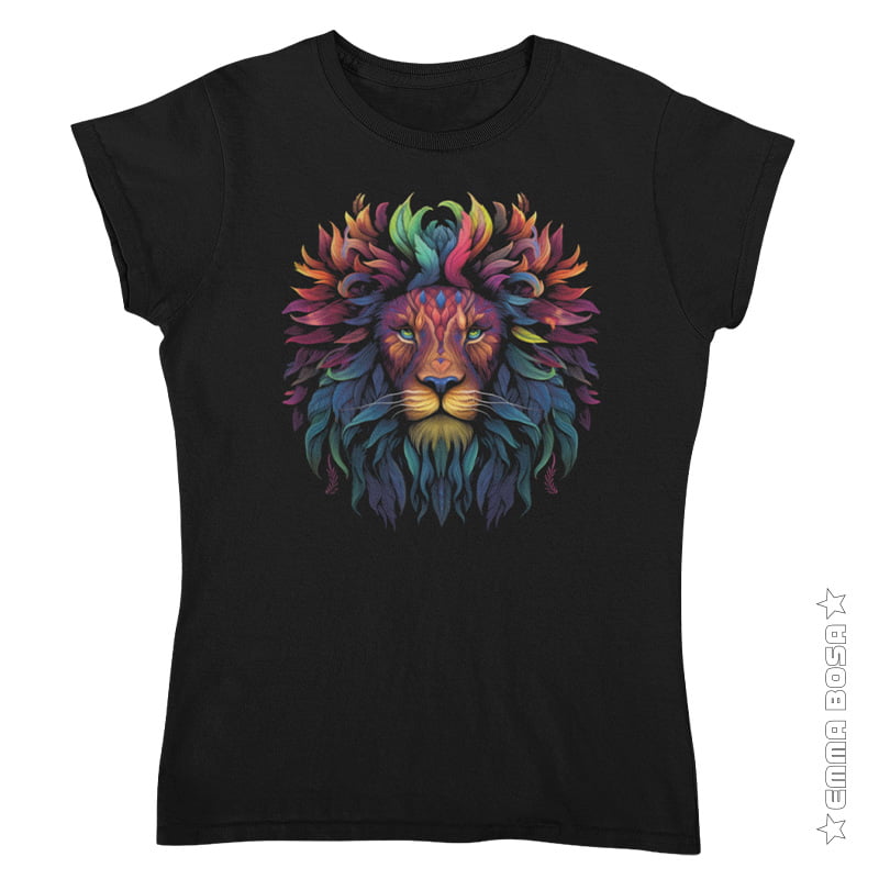 T-shirt Dames Lion