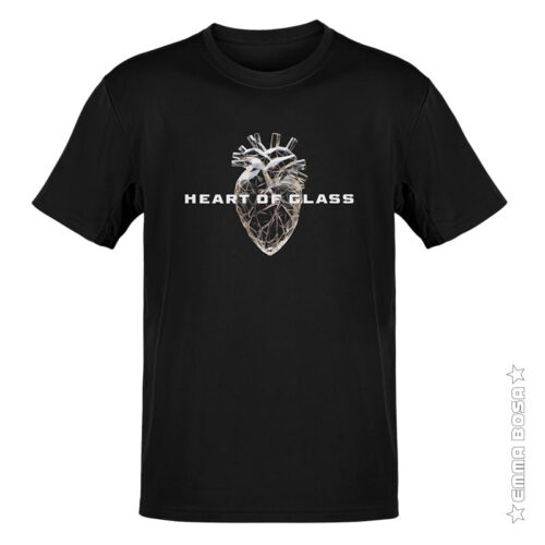 T-shirt Heren Heart of Glass