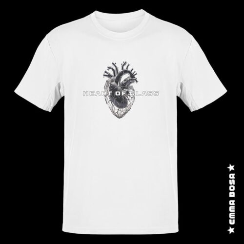 T-shirt Heren Heart of Glass