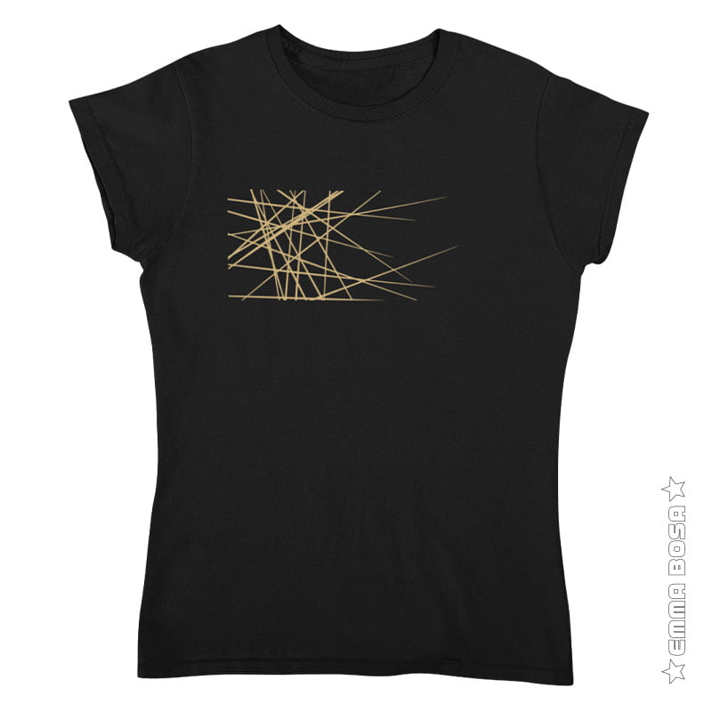 T-shirts Dames Crossing lines