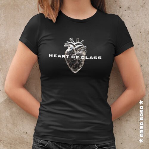 T-shirt Dames Heart of Glass