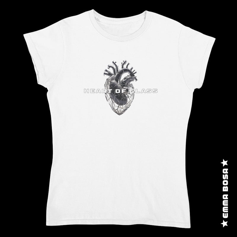 T-shirt Dames Heart of Glass