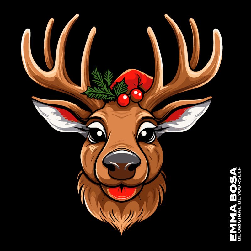 Christmas Oh deer Woman