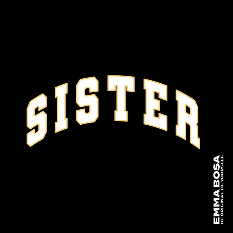 T-shirt SISTER – T-shirt Sassy Style – T-shirt SISTER (detail 3)
