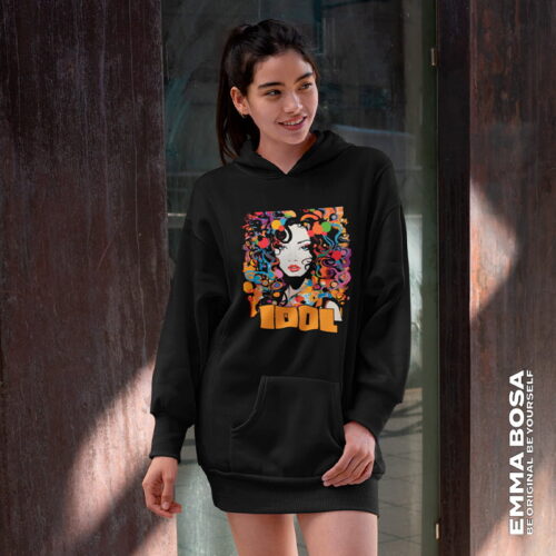 Hoodie dress Idol