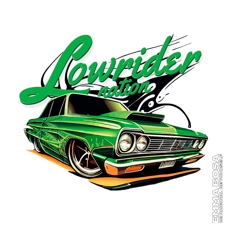 Classic Lowrider Car Nation