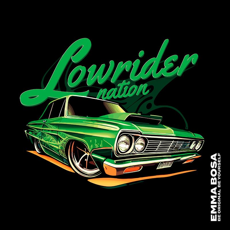 Classic Lowrider Car Nation