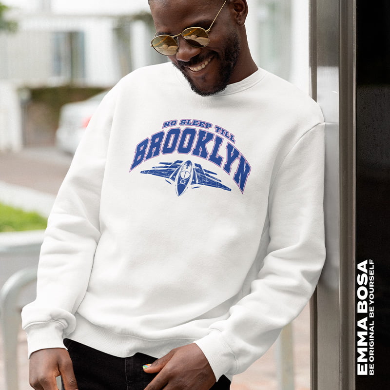 Sweatshirt Heren No Sleep Till Brooklyn