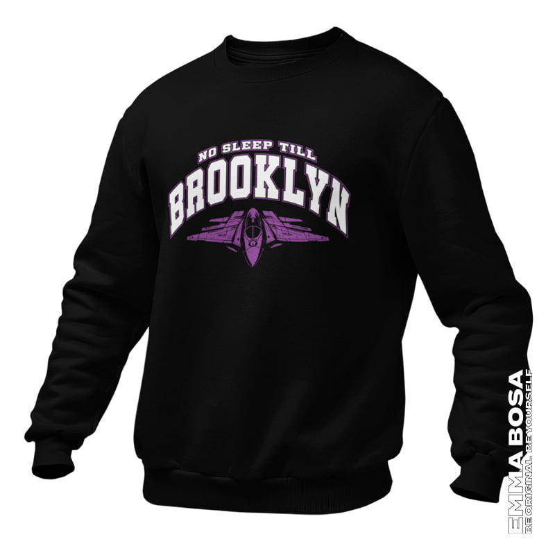 Sweatshirt Heren No Sleep Till Brooklyn
