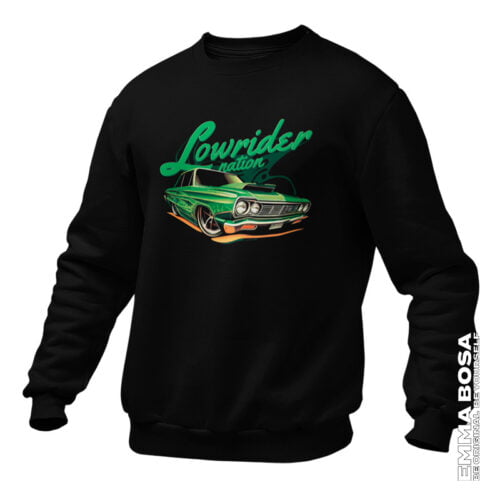 Sweatshirt Heren Classic Lowrider Car Nation