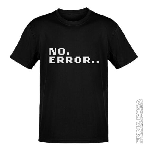 T-shirt Heren No Error