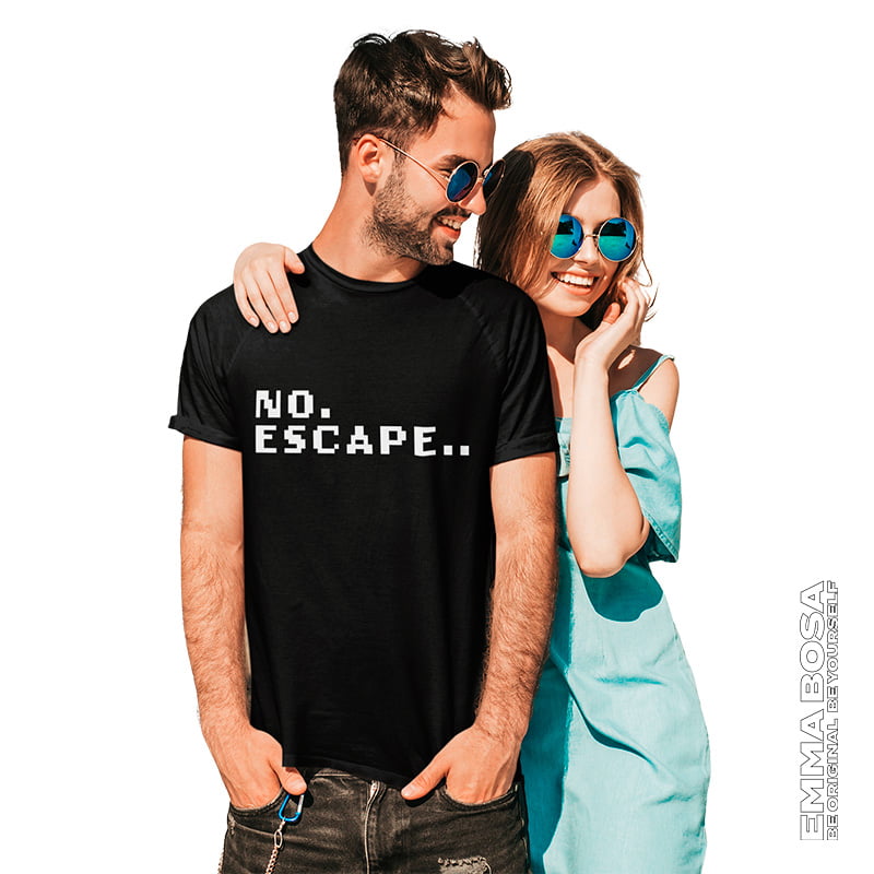 T-shirt Heren No Escape