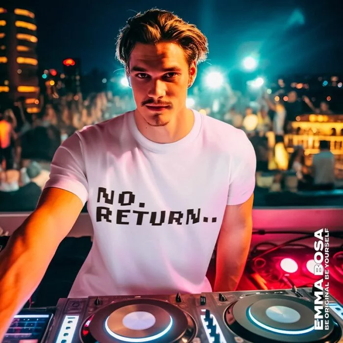T-shirt Heren No Return
