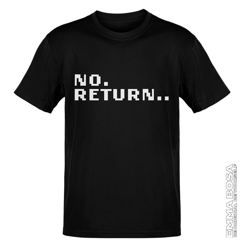 T-shirt Heren No Return