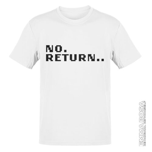 T-shirt Heren No Return