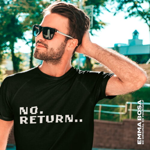 T-shirt Heren No Return