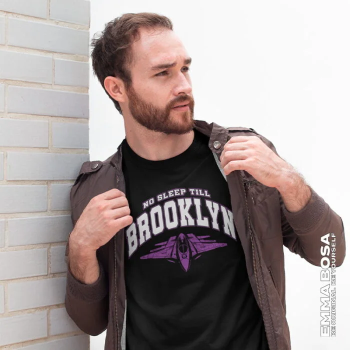 T-shirt Heren No Sleep Till Brooklyn