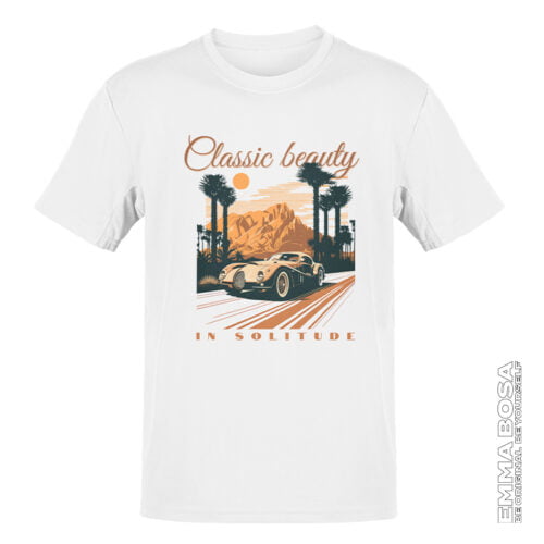 T-shirt Heren Classic Beauty Car