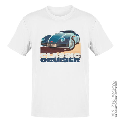 T-shirt Heren Classic Car Cruiser