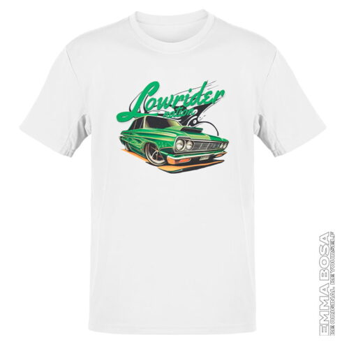 T-shirt Heren Classic Lowrider Car Nation