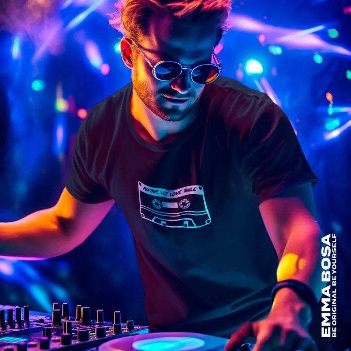 T-shirt Heren Mixtape Let Love Rule