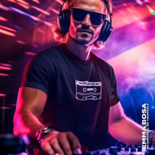 T-shirt Heren Mixtape Let Love Rule