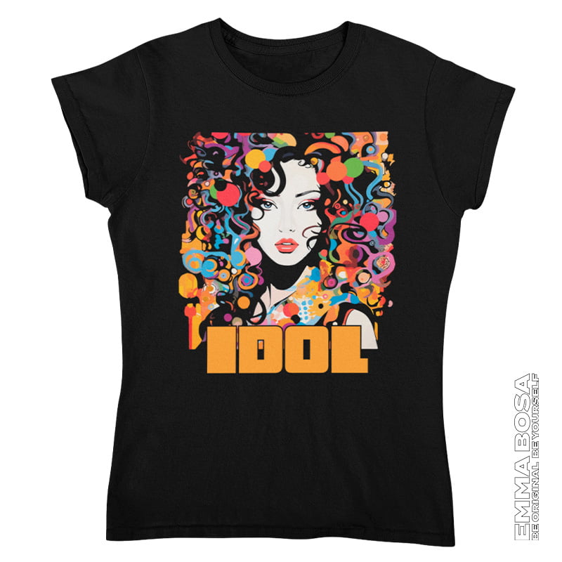 T-shirt Dames Idol