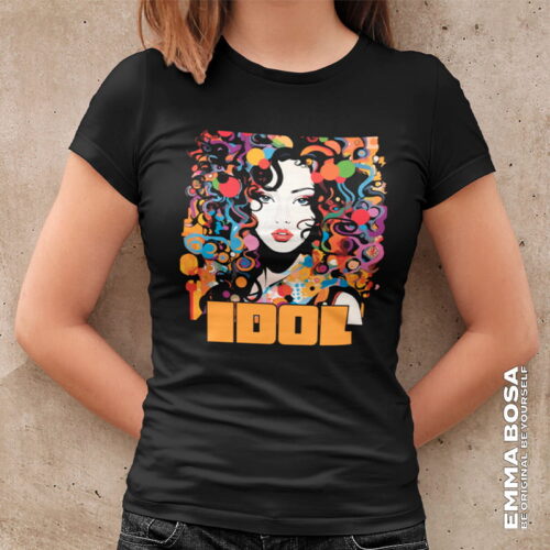 T-shirt Dames Idol