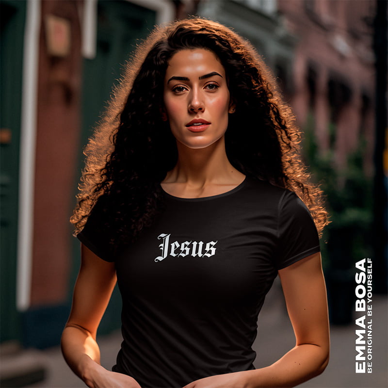 T-shirt Dames Jesus