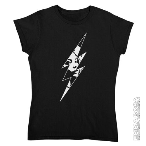 T-shirt Dames Lightning Woman