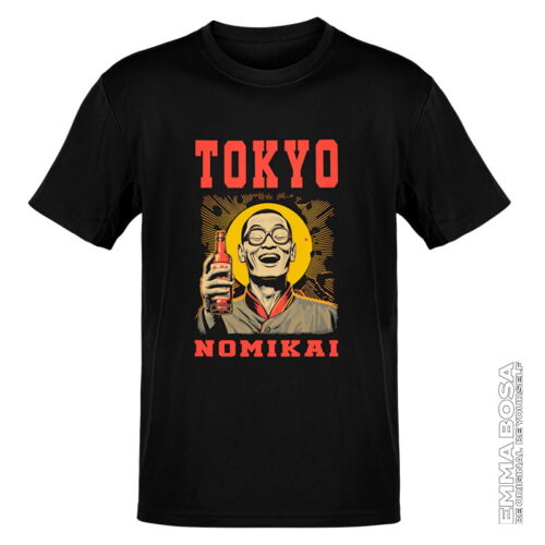 T-shirt Heren Tokyo Nomikai