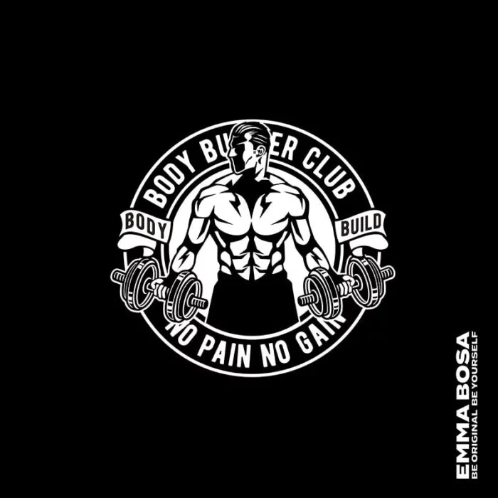 Vintage Sportswear Body Builder Club