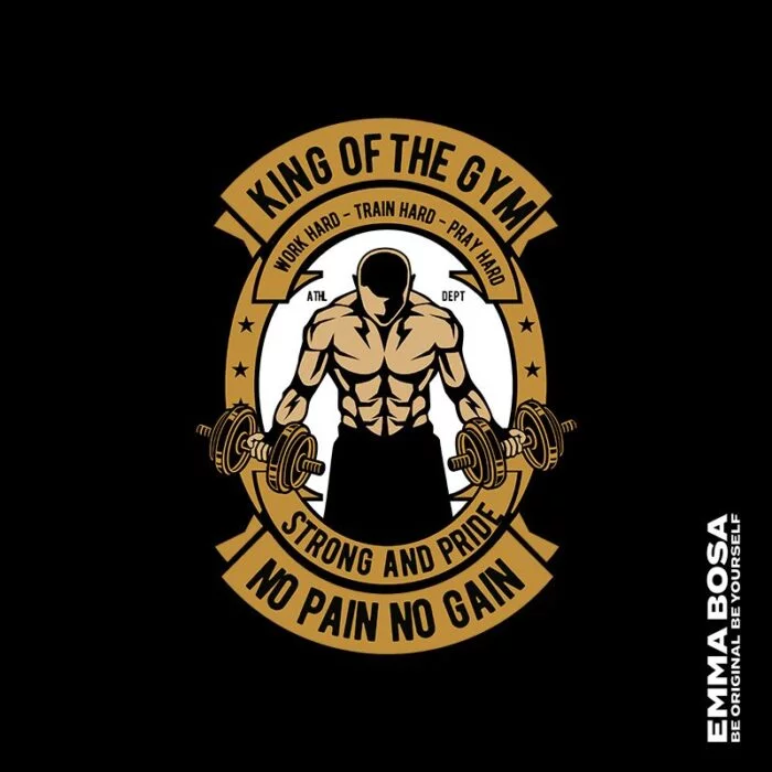 Vintage Sportswear King Of The Gym