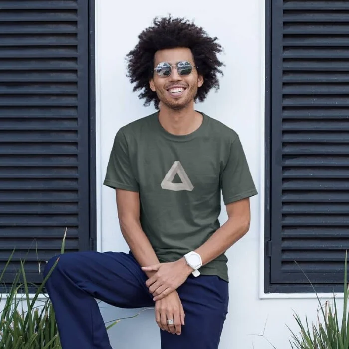 T-shirt Heren Penrose tribar