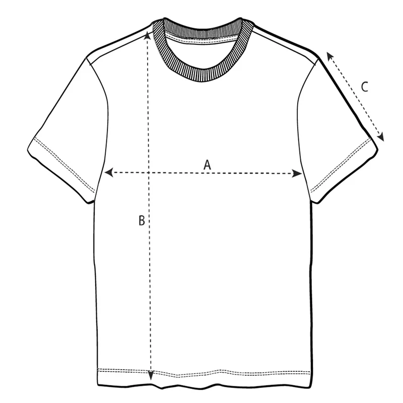 T-Shirts-dames-maatvabel