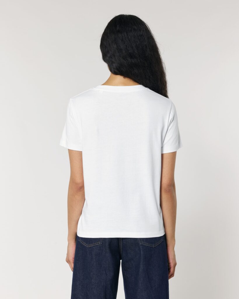 WHITE Dames T-Shirt 4