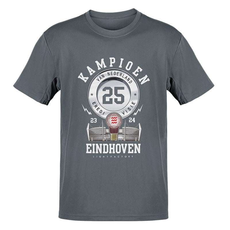T-Shirt Heren Eindhoven Kampioen 2023-2024 Lichtstadkunst