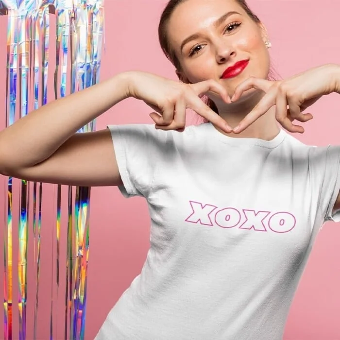 T-shirt Dames XOXO