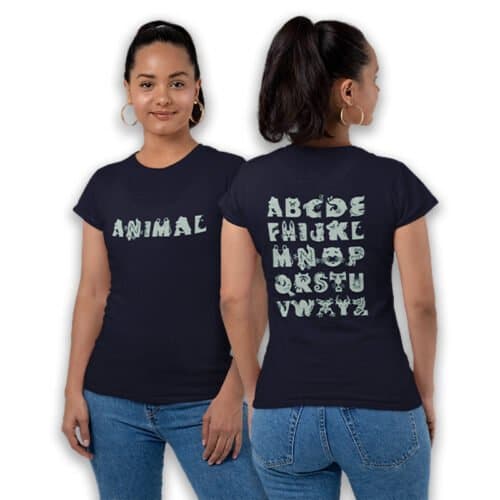 T-shirt Dames Animal