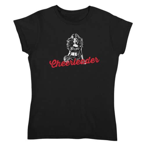 T-shirt Dames Cheerleader