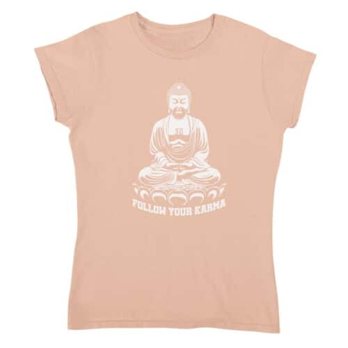 T-shirt Dames Follow Your Karma