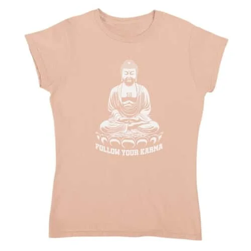 T-shirt Dames Follow Your Karma