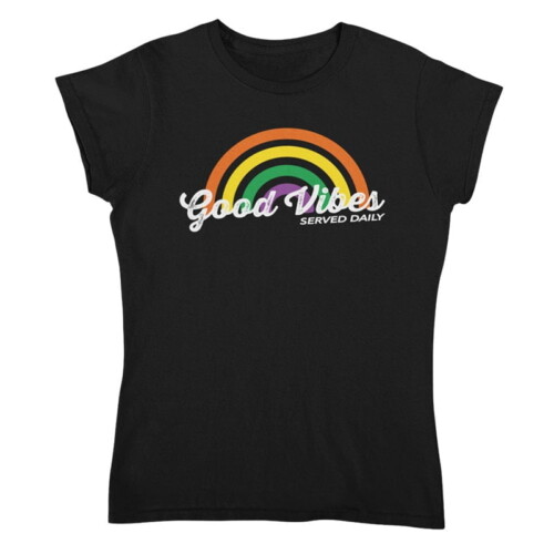 T-shirt Dames Good Vibes