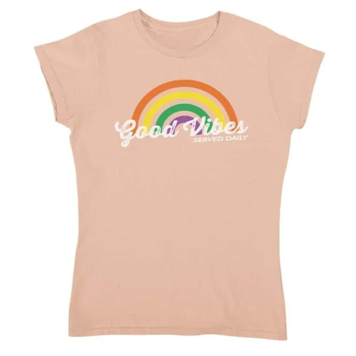 T-shirt Dames Good Vibes