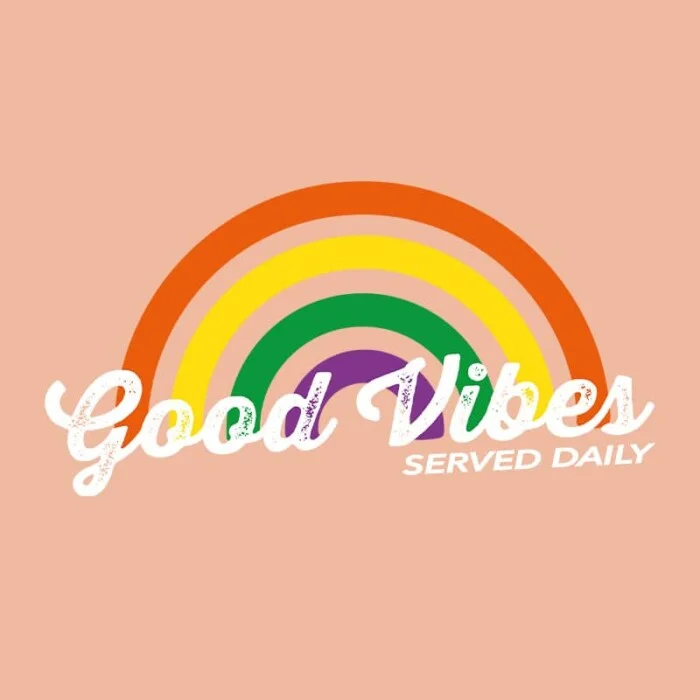 T-shirt Dames Good Vibes