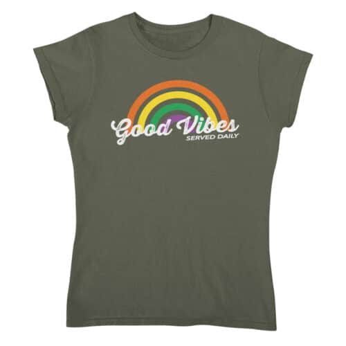 T-shirt Dames Good Vibes