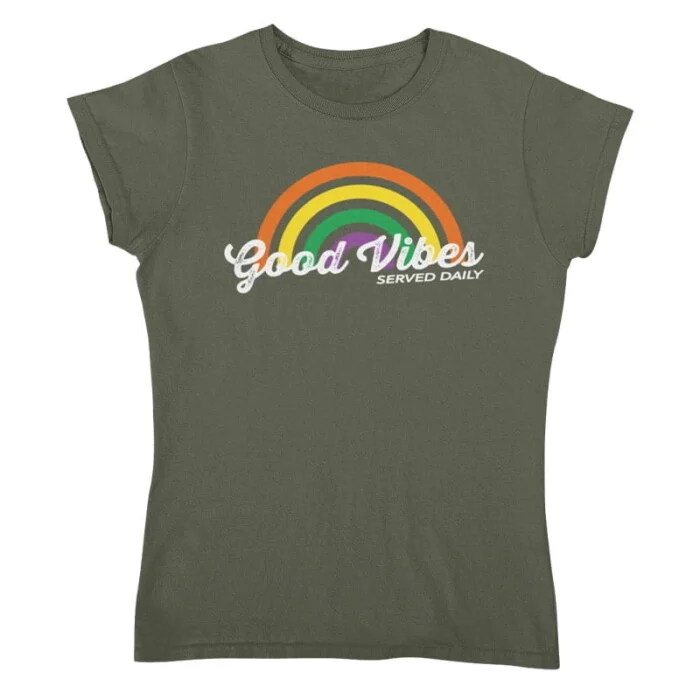 T-shirt Dames Good Vibes
