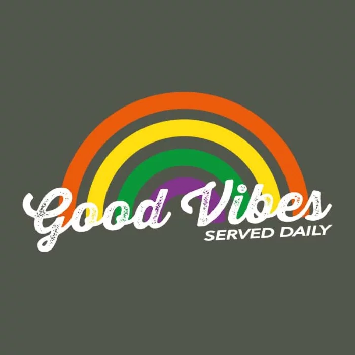 T-shirt Dames Good Vibes