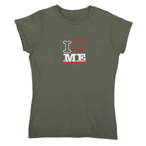 T-shirt Dames I Love Me Served Daily